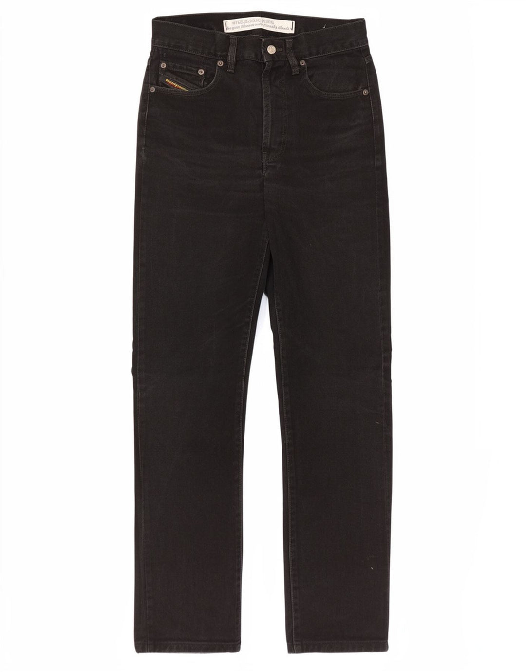 Jeans dritti da uomo Diesel Zathan W29 L32 cotone nero