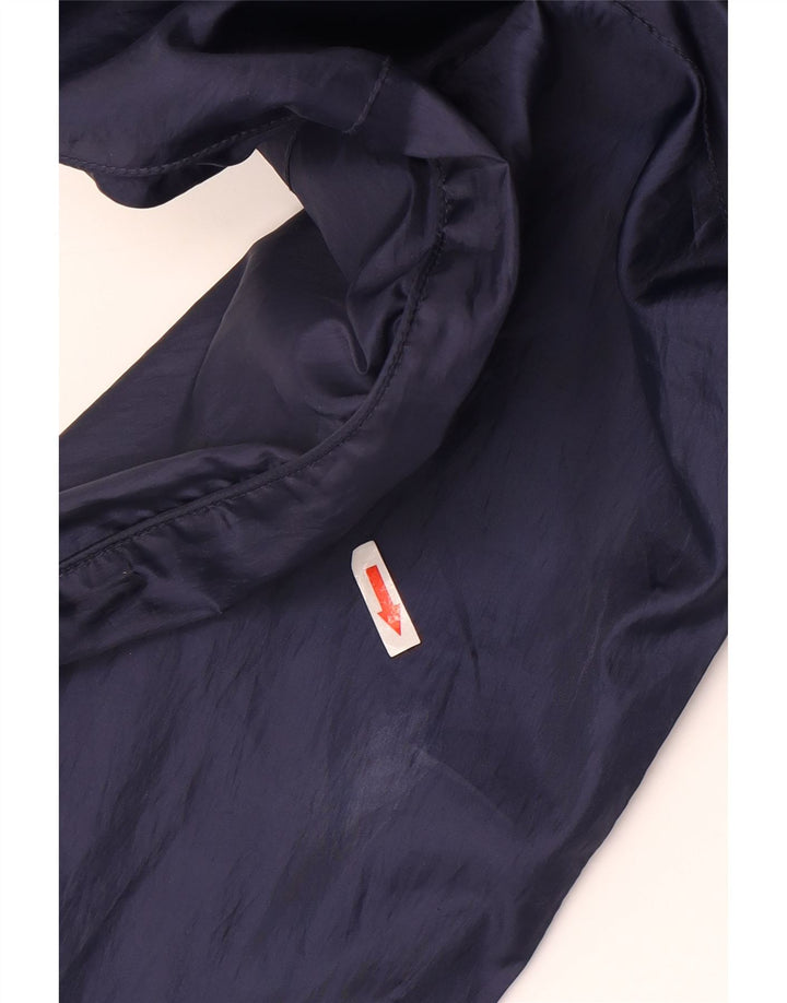 Giacca antipioggia da uomo Diadora vestibilità ampia UK 38 medio blu navy poliestere