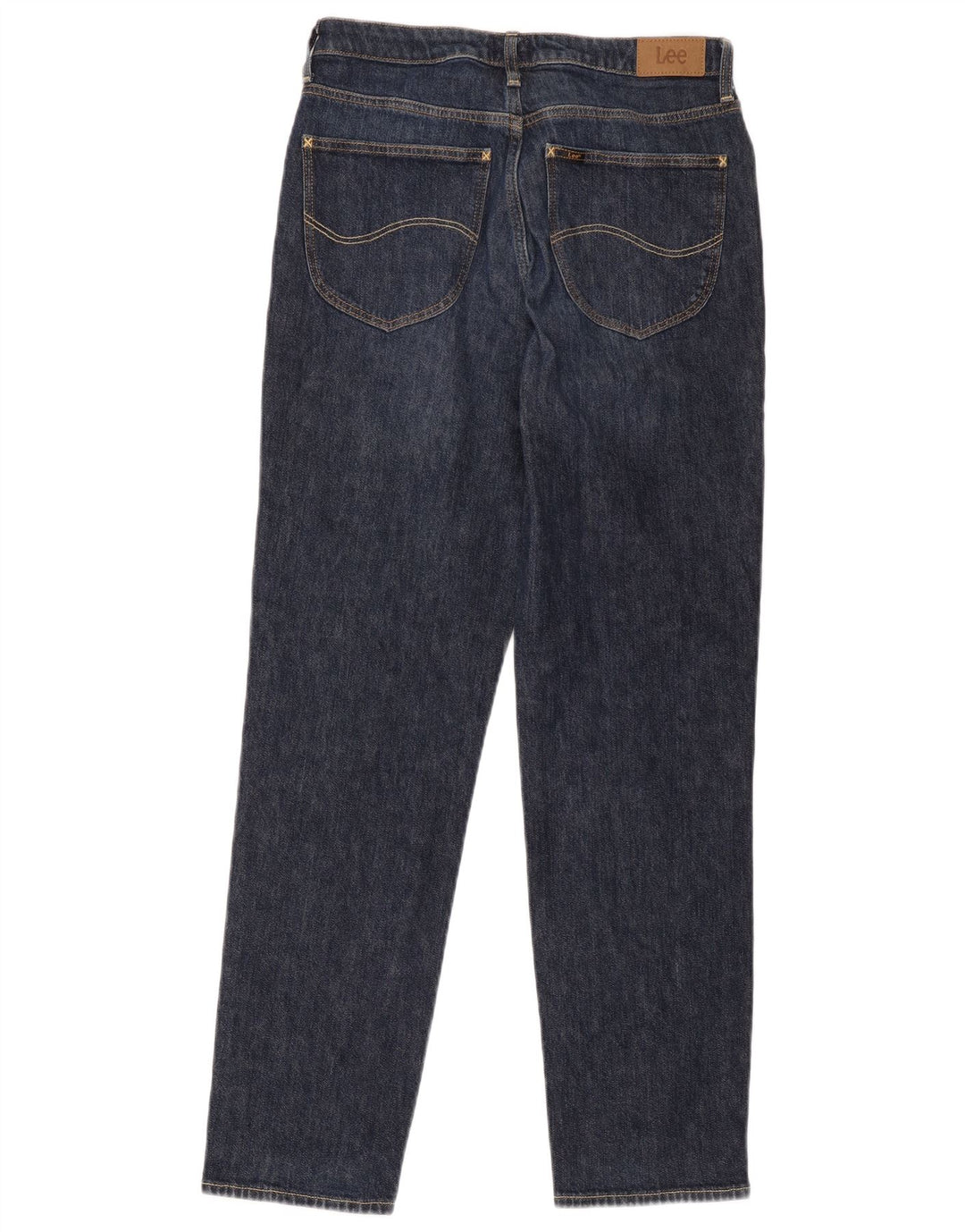 Jeans dritti Carol da donna Lee W30 L35 cotone blu navy