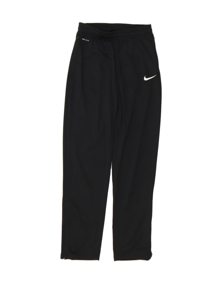 NIKE Boys Dri Fit Tracksuit Trousers 13-14 Years XL  Black Polyester Vintage Nike and Second-Hand Nike from Messina Hembry 