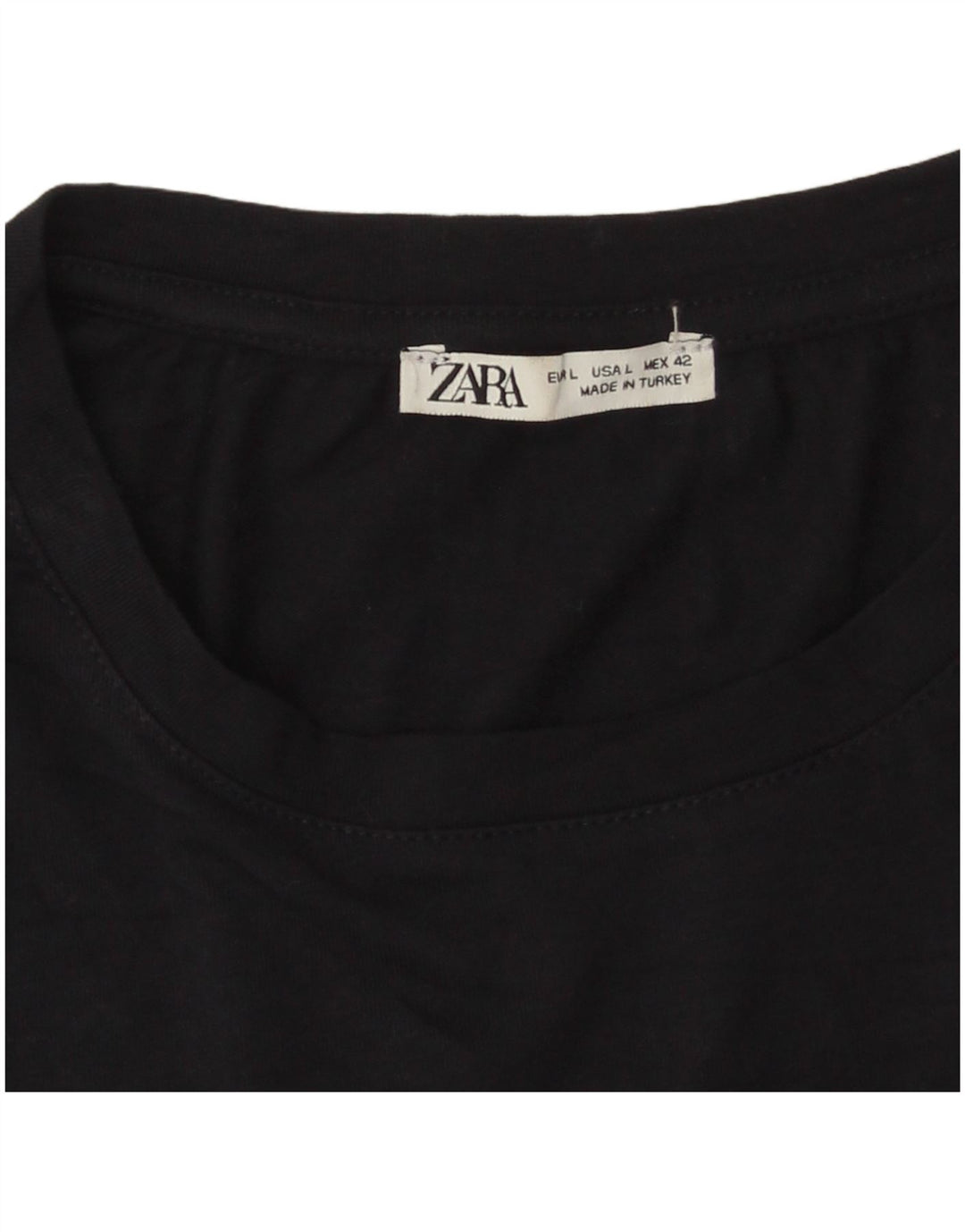 T-shirt Zara da uomo Top Large blu navy