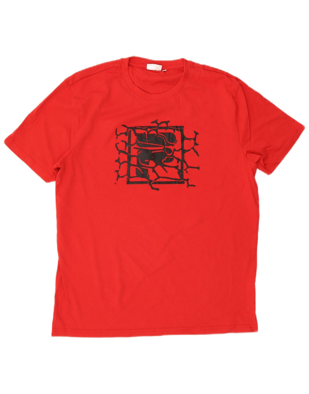 T-shirt grafica da uomo Fila Top XL rossa