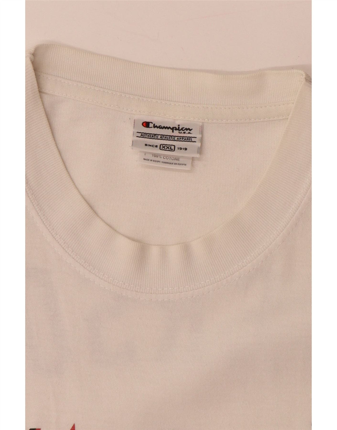 CHAMPION Canotta grafica da uomo Allen Iverson Philadelphia 2XL bianco sporco