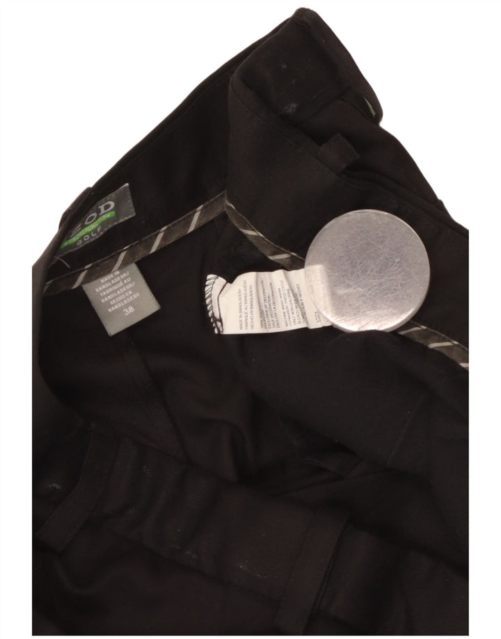 Pantaloncini chino da uomo Izod W38 XL poliestere nero