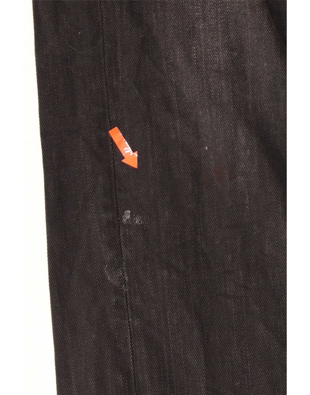 Replay Jeans dritti Waitom da uomo W36 L32 cotone nero