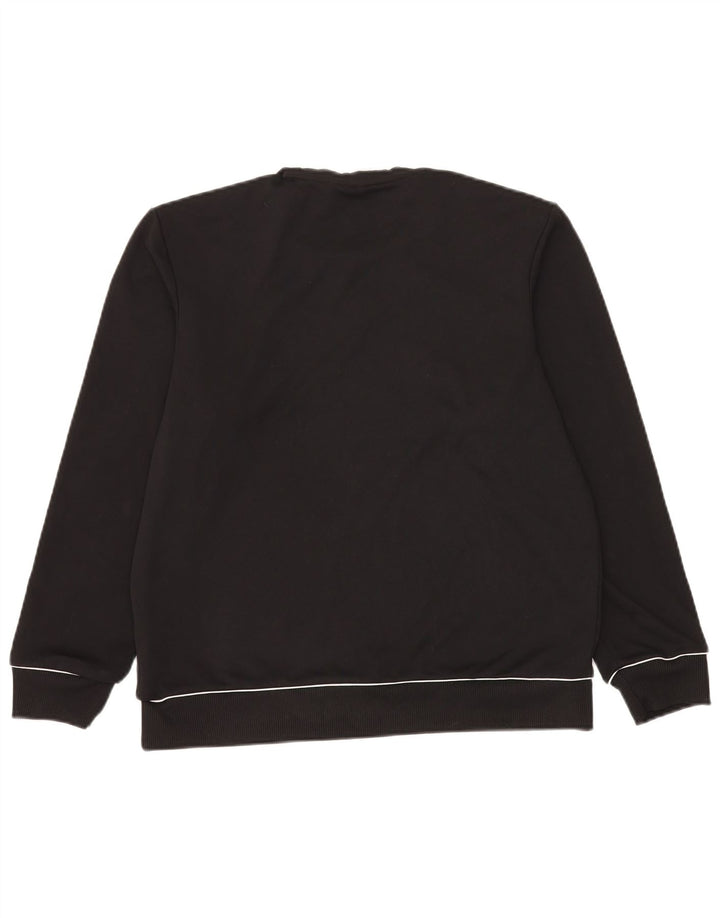 Felpa da uomo Adidas Climawarm Jumper UK 42/44 Large Poliestere nero