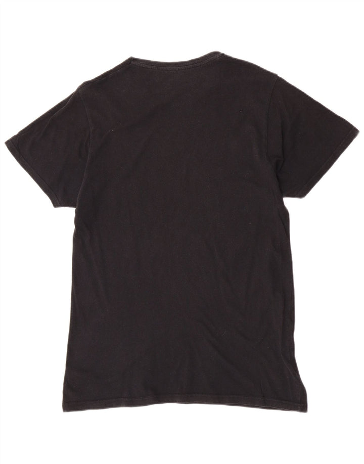 T-shirt grafica da uomo Pull & Bear, taglia media, nera