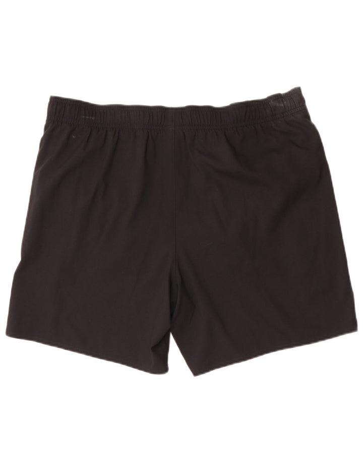 Pantaloncini da bagno da uomo Puma Large neri in poliestere