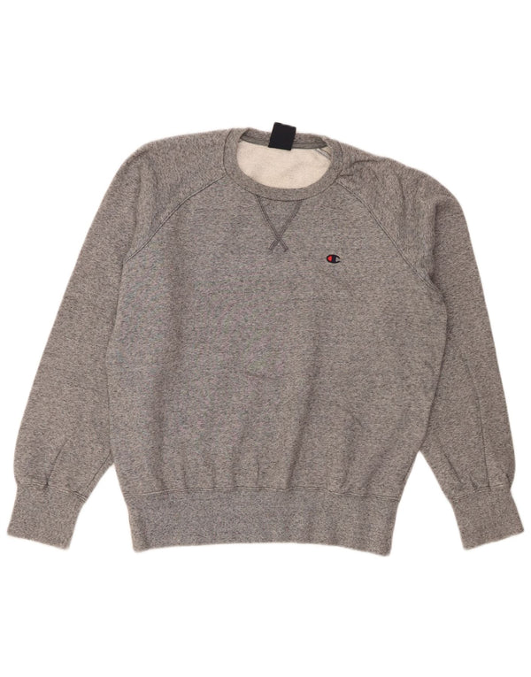 Felpa da donna Champion UK 14 Cotone chiazzato grigio medio