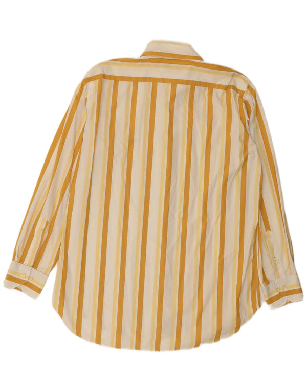 Camicia da uomo Etro taglia 42 in cotone a righe grandi gialle