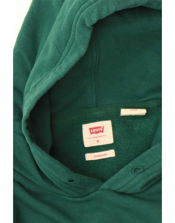 Maglione con cappuccio grafico standard da uomo Levi's verde medio