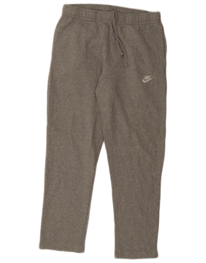 Pantaloni della tuta da uomo Nike in cotone grigio medio