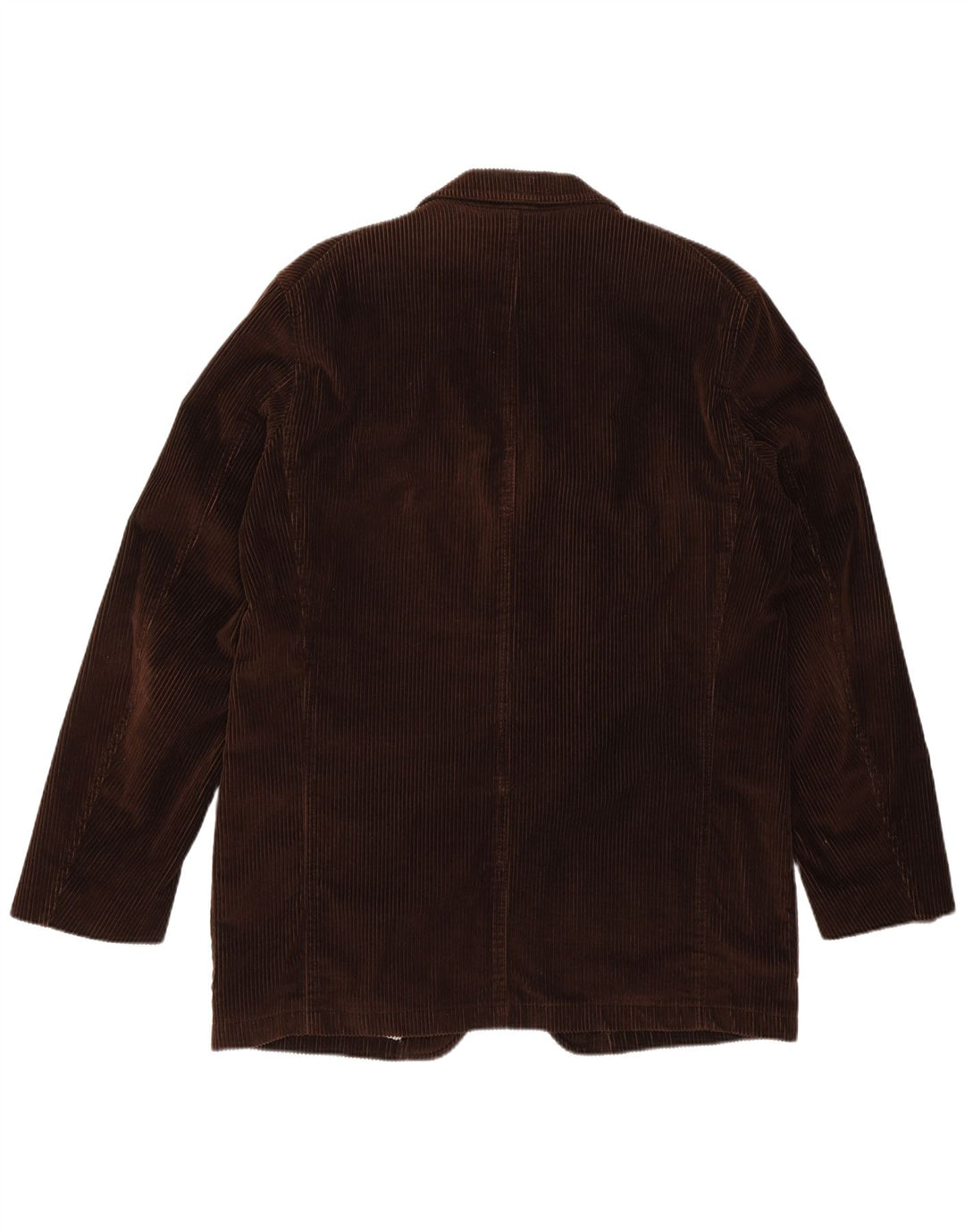 Giacca blazer da uomo in velluto a coste a 3 bottoni Daniel Hechter EU 52 XL cotone marrone