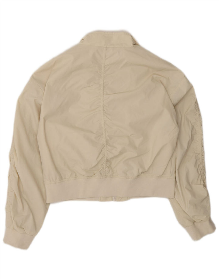 Giubbotto bomber corto Marks & Spencer per ragazze 11-12 anni in poliestere beige