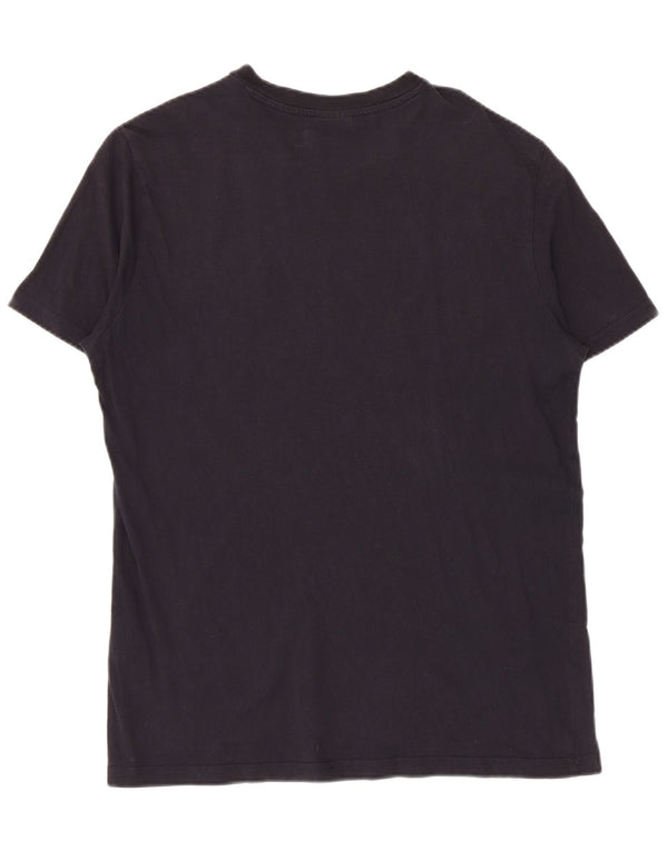 T-shirt da uomo Champion Top in cotone blu navy medio
