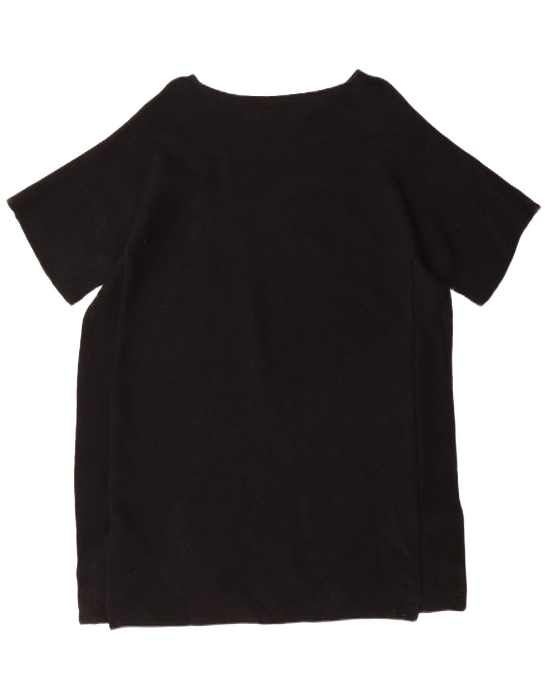 Cos Womens Jumper Dress UK 6 XS Black Wool