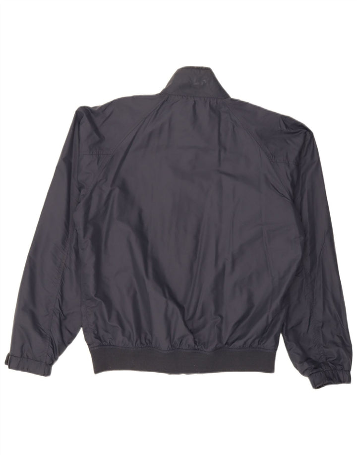 Giacca a vento da uomo Woolrich UK 40 Large in nylon blu navy