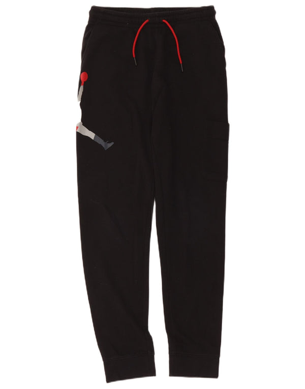 Jordan Girls Graphic Cargo Tracksuit Trousers Joggers 13-14 Years XL Black