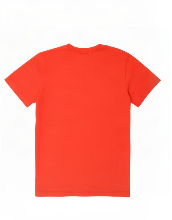 T-shirt grafica da bambino Diesel Top 9-10 anni in cotone rosso
