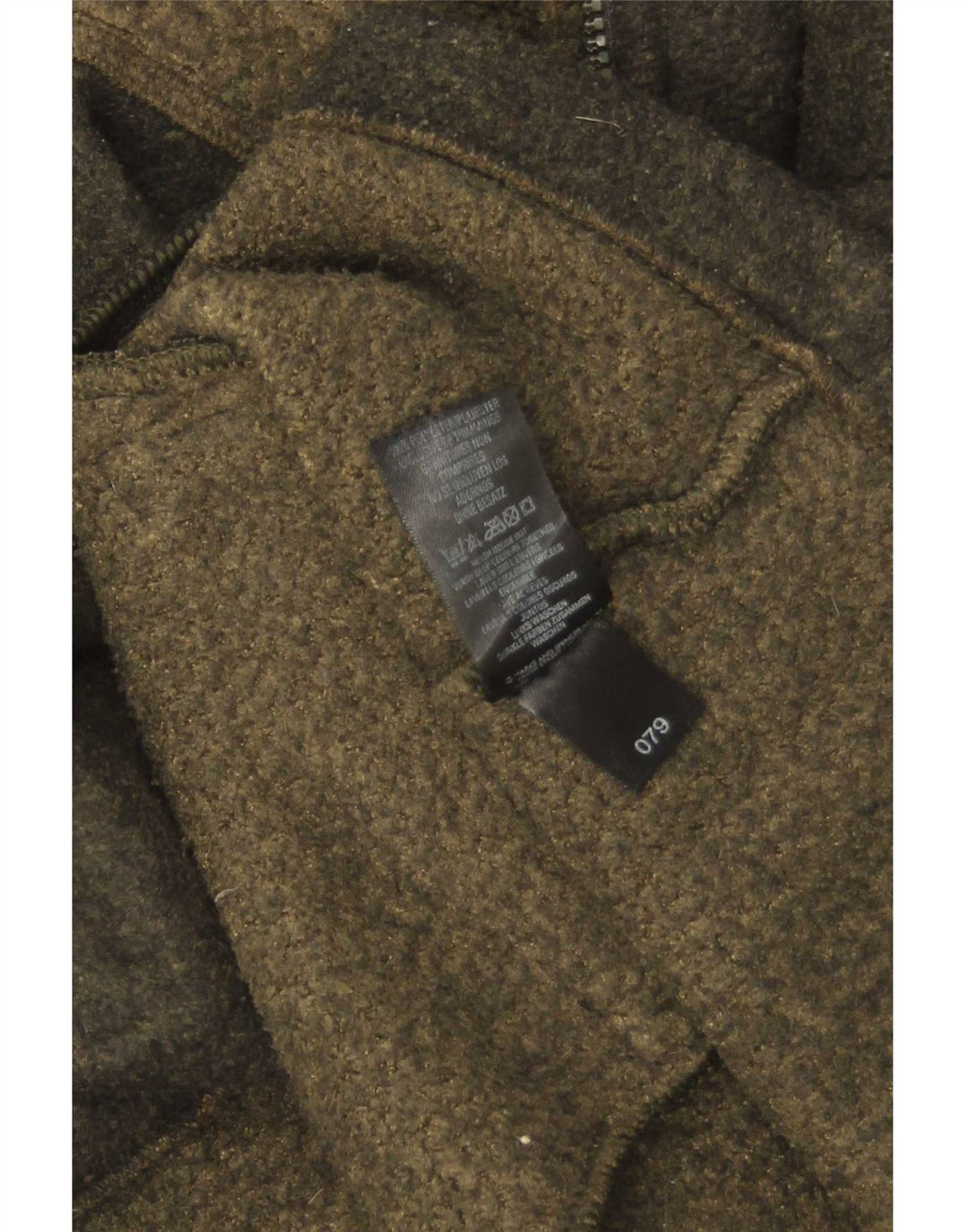 Giacca in pile da donna Marks & Spencer UK 18 XL Poliestere kaki