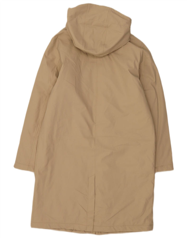 Impermeabile con cappuccio da donna Marks & Spencer UK 12 Poliuretano beige medio