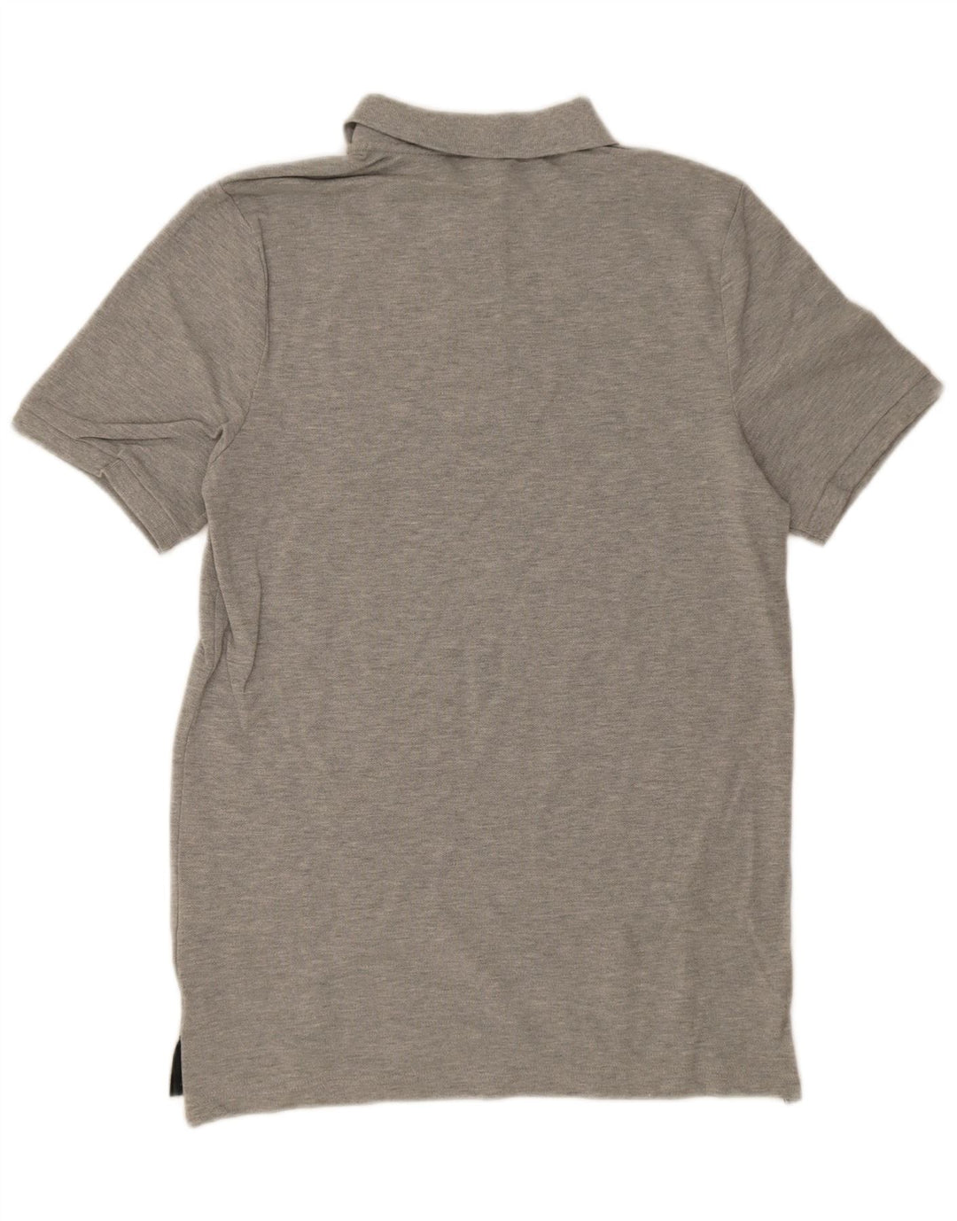 Polo Nike da uomo piccola in cotone chiazzato grigio