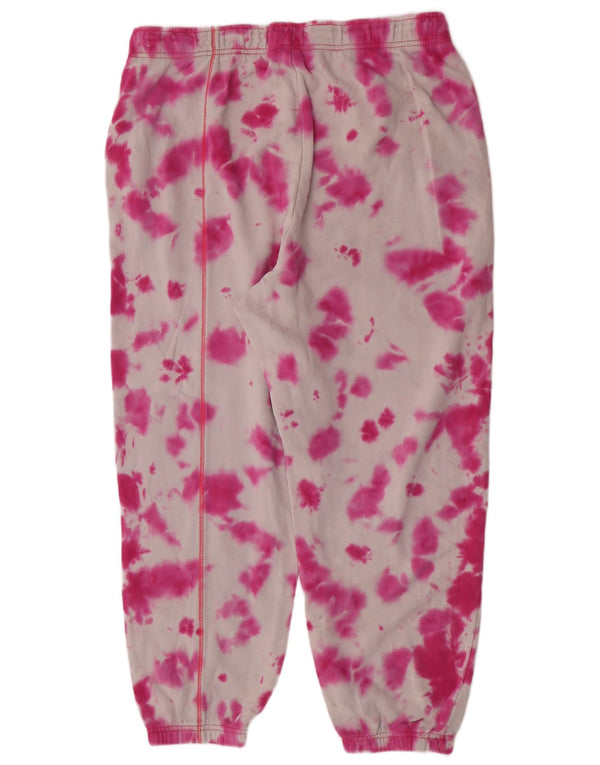Pantaloni da tuta da donna Nike Joggers UK 18 XL cotone rosa tie dye