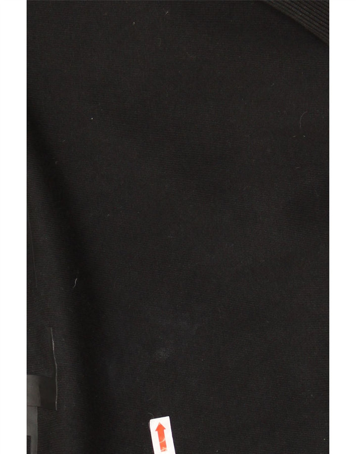 CALVIN KLEIN JEANS Felpa con grafica da donna Maglione UK 16 Large Nero