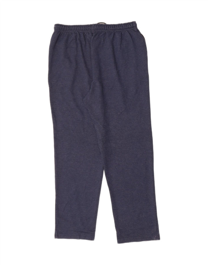 EDDIE BAUER Mens Tracksuit Trousers Medium  Navy Blue Polyester Vintage Eddie Bauer and Second-Hand Eddie Bauer from Messina Hembry 