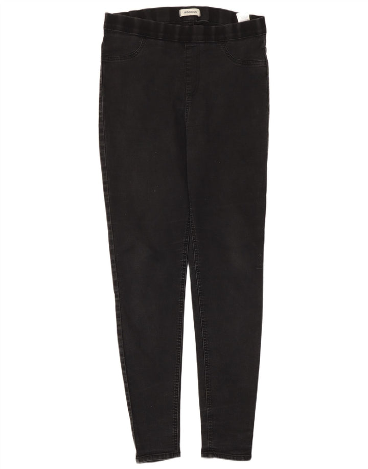 Jeans Jeggings da donna Marks & Spencer UK 14 medio W30 L28 cotone nero