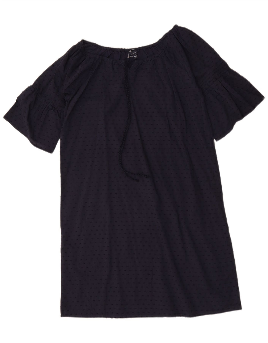 Crew Clothing Abito a trapezio da donna UK 12 Medio Blu navy maculato