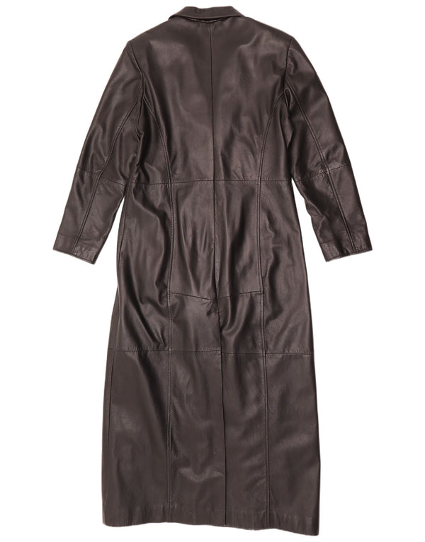 Trench da donna Gipsy UK 18 XL in pelle nera