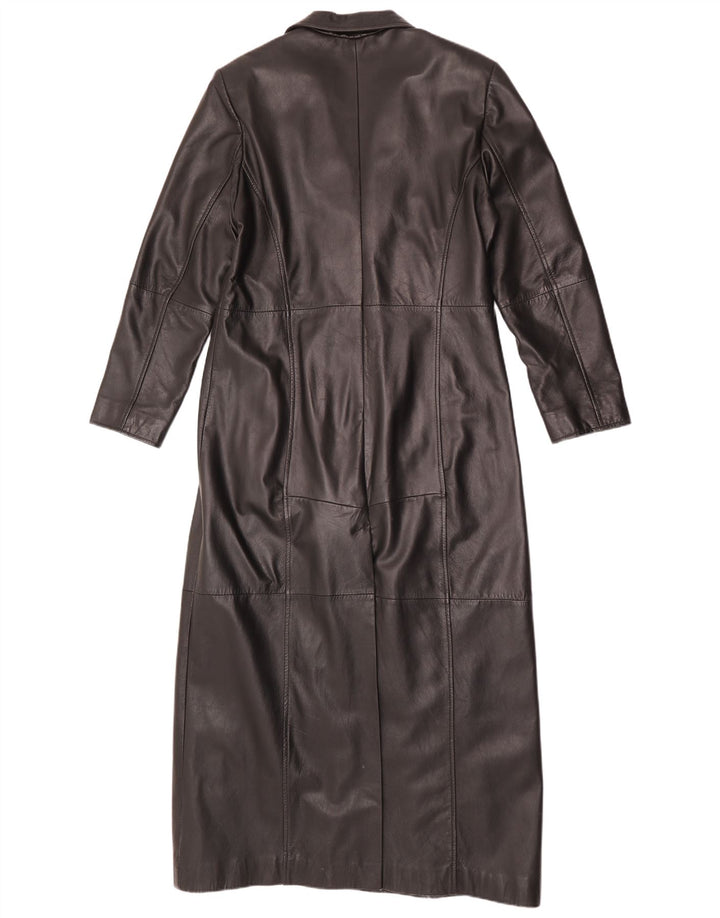 Trench da donna Gipsy UK 18 XL in pelle nera