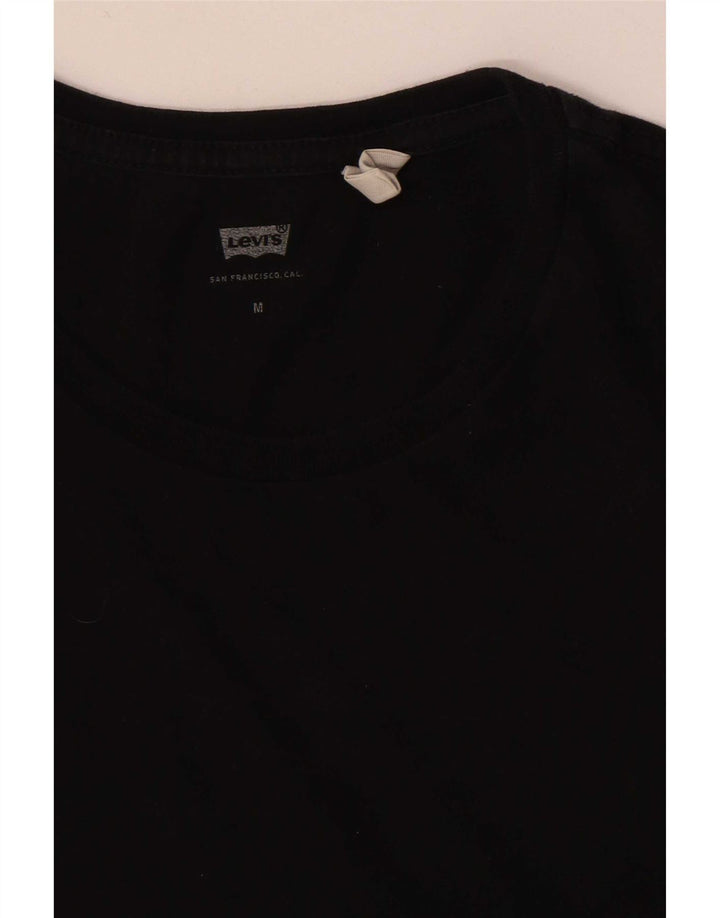 T-shirt da uomo Levi's Top media nera