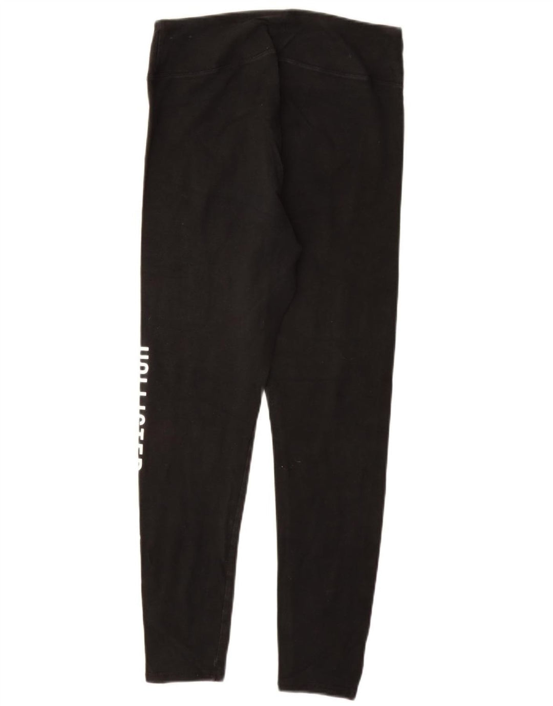 Leggings grafici da donna HOLLISTER UK 14 grande cotone nero