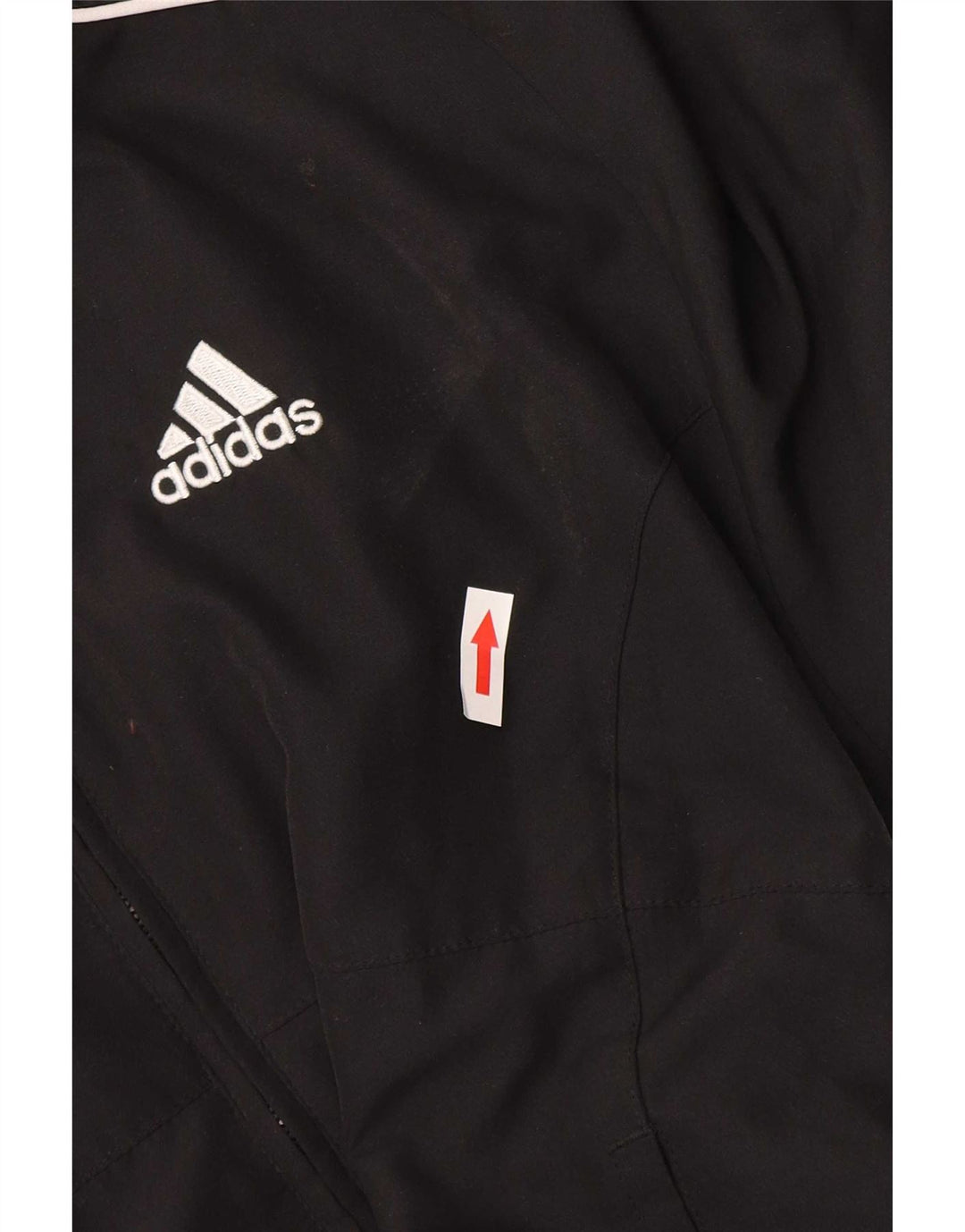 Giacca Top della tuta da ragazzo Adidas 13-14 anni in poliestere nero