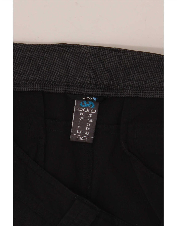 Pantaloni cargo dritti da uomo Odlo W42 L31 neri