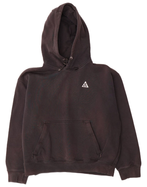 Felpa con cappuccio da uomo Adidas Therma-Fit Loose Fit, media, cotone nero