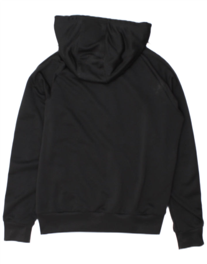 Giacca da tuta da donna Adidas UK 16 Large Nero Colourblock Poliestere