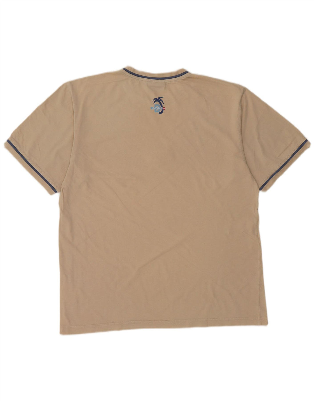 T-shirt grafica da uomo LOTTO Top in cotone beige medio