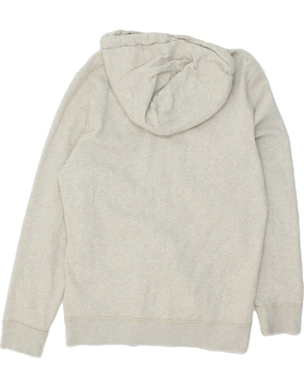 HOLLISTER Maglione con cappuccio e zip grafica California da uomo piccolo in cotone grigio