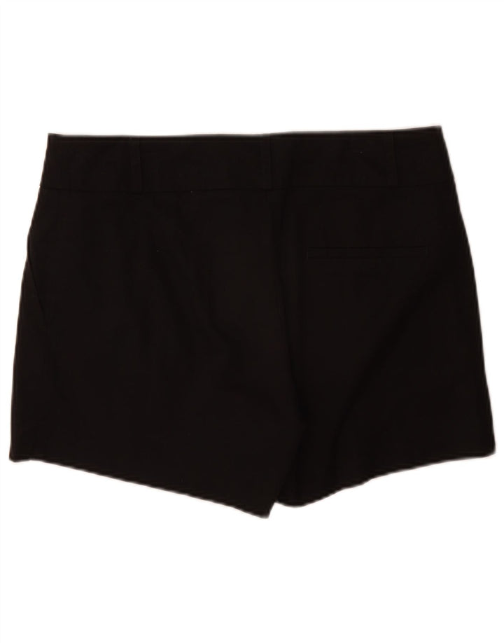 Pantaloncini chino da donna Oasis UK 12 medi W32 cotone nero