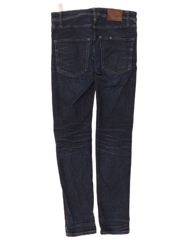 Jeans slim da uomo GLENN Jack & Jones W32 L32 cotone blu navy
