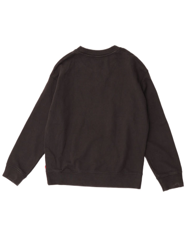 Felpa grafica da uomo Levi's, piccola, in cotone nero