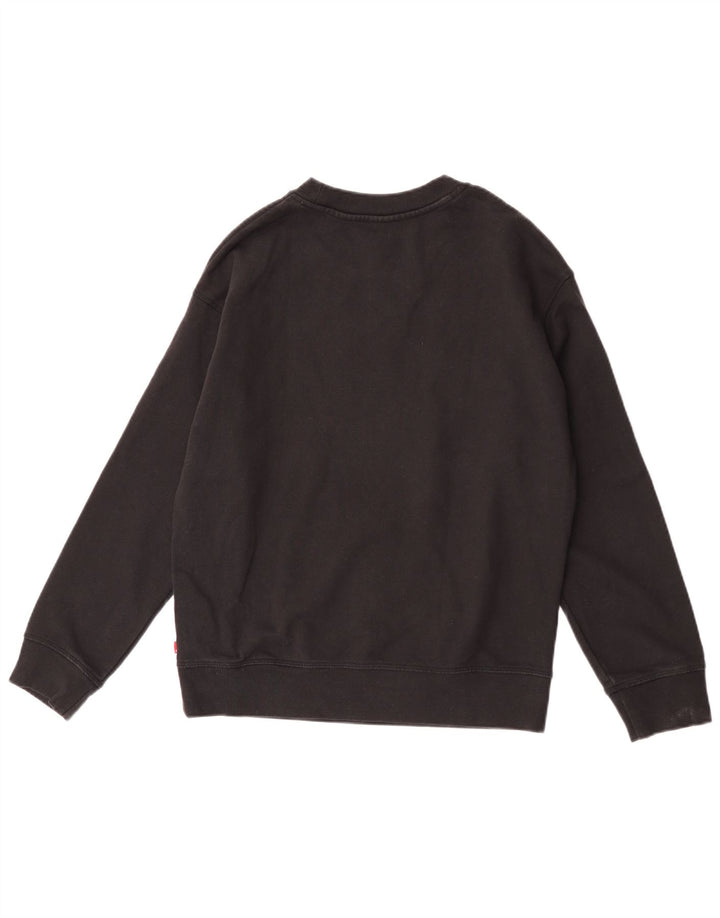 Felpa grafica da uomo Levi's, piccola, in cotone nero