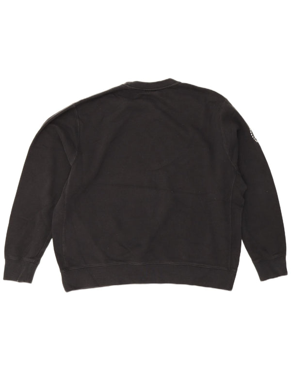 Felpa grafica Nike Pardon My Take da uomo, maglione XL, cotone nero