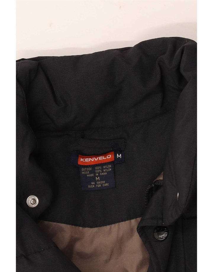 Gilet imbottito da uomo Kenvelo UK 38 nylon nero medio