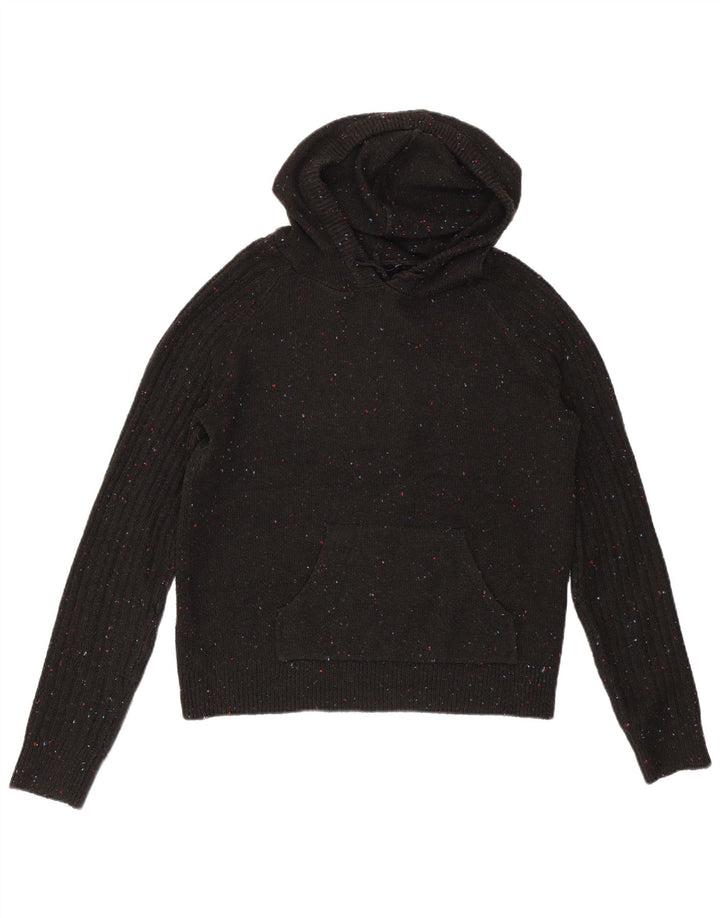 Maglione oversize da donna Marks & Spencer UK 6 XS nero screziato