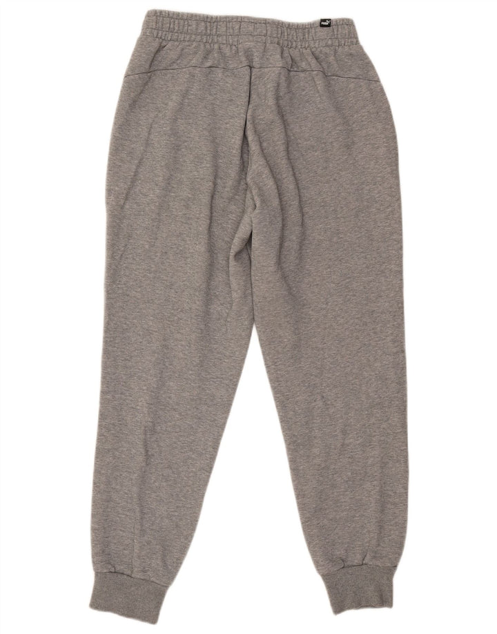 Pantaloni da tuta da uomo Puma Joggers in cotone chiazzato grigio medio