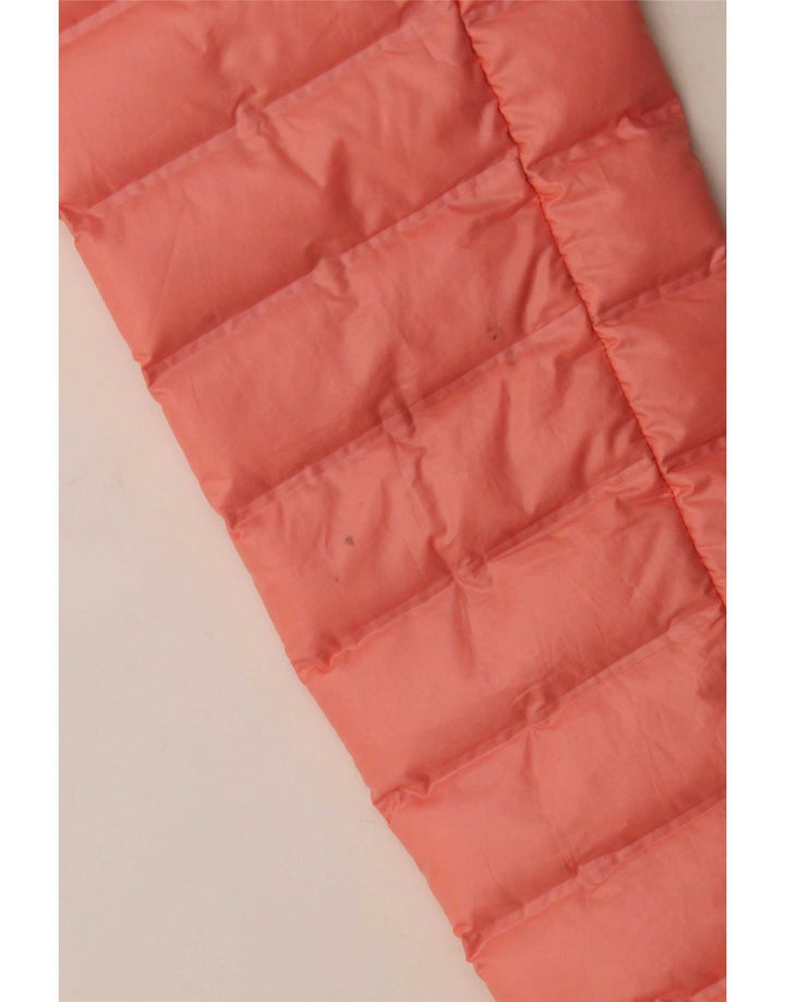Giacca imbottita con cappuccio da donna Adidas UK 12/14 Poliestere rosa medio